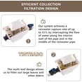 thumbnail image 4 of GHSDFBB Rain Barrel Diverter, RainWater Collection System Fits for 2x3 or 3x4 Inch Downspout Diverter Colander, Upgrade Rain Barrel Diverter Kit with Filtration and PVC Spigot, White, 4 of 7