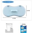 thumbnail image 4 of Microwave Egg Poacher Egg Maker Poached Egg Steamer Kitchen Gadget (Blue), 4 of 4