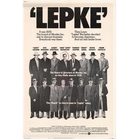 Lepke Movie Poster - 11 x 17