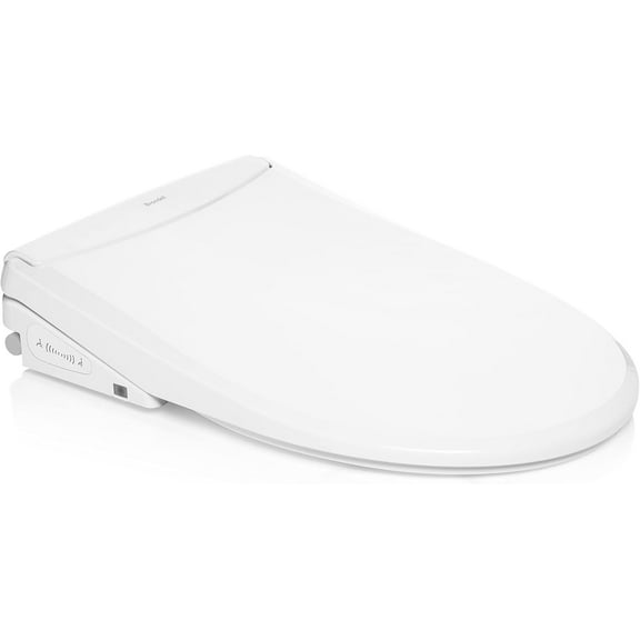 Open Box Brondell LS1800-RW Swash Electric Bidet Toilet Seat Round - White