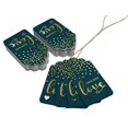 thumbnail image 3 of Inkdotpot Real Gold Foil Made With Love Text Tags Favor Hang Paper Tags 100 Pack, 3 of 6