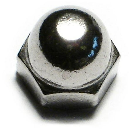 

5/16 -24 18-8 Stainless Steel Fine Thread Acorn Cap Nuts (8 pcs.)
