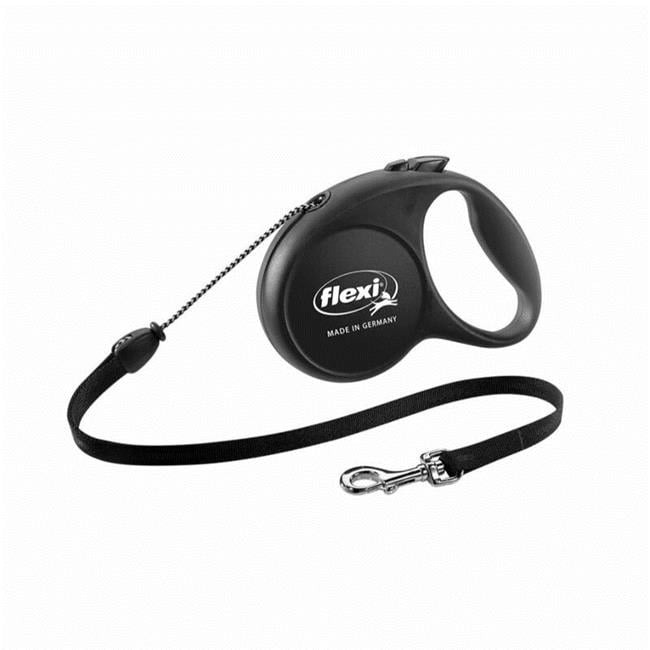 Flexi 8033766 Black Retractable Nylon Dog Leash Medium Walmart Canada
