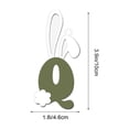 thumbnail image 3 of HaoXun Easter Wooden Bunny Ear Letter Hanging Ornament - Multicolor Printed Decoration for Easter Party Home Wall Door Window Decor, 3 of 6