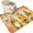 Yellow, Orange, Green, variant on Area Rugs 3'x5', Sunflowers Gnomes Carpet Runner Indoor Outdoor Rugs Home Decor Aesthetic, Fall Thanksgiving Orange Checked Non Slip Mats Washable Accent Rug for Living Room Bedroom