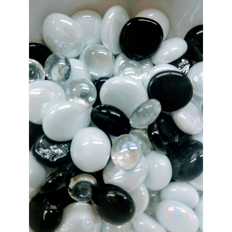 Vase Filler - Marbles for Vases - Clear And Green Accent Gems, Glass  Pebbles 10 oz. Bags - 12 Bags