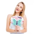 thumbnail image 2 of Big Dot of Happiness Funny Beautiful Butterfly - Floral Baby Shower or Birthday Party Photo Booth Props Kit - 10 Piece, 2 of 5