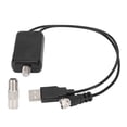 thumbnail image 2 of Amplificador de señal de TV de 50 a 100 millas, fuente de alimentación USB de 20 dB, amplificador de señal de TV digital para antena HDTV LAN‑1102, 2 of 15