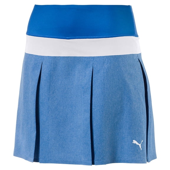 PUMA PWRSHAPE PLEATED SKIRT NEBULAS BLUE WOMENS SIZE XL