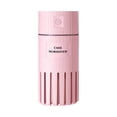 thumbnail image 2 of Humidificador de aire con engranaje ajustable, adaptador USB, modo silencio, portátil, apagado automático, esencial. Rosa, 2 of 9
