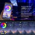 thumbnail image 3 of serony Light Strip Bluetooth Phone APP Strip Light 5050 USB LED RGB Decoration Smart Lamp, Waterproof, 1m, 3 of 8