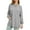 savings tops#01_Gray, variant on Women Tunic Sweatshirts Oversized Crewneck Long Sleeve Shirts Quilted Pullover Tops for Teens