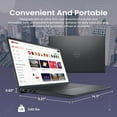 thumbnail image 6 of DELL Inspiron 3520 15.6" Touchscreen Laptop, Intel Core i7-1255U, 32GB RAM, 1TB SSD, Intel Iris Xe Graphics, Numeric Keypad, Wi-Fi , Windows 11 Pro, 6 of 9