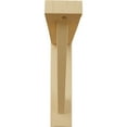 thumbnail image 2 of Ekena Millwork 2 1/2"W x 10 3/4"D x 10 1/4"H Traditional Shelf Bracket, Alder, 2 of 4
