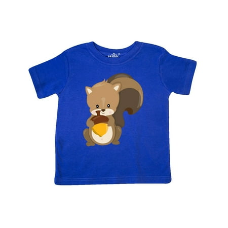 Cute Woodland Animal Squirrel Toddler T-Shirt (Best Way To Smoke A Squirrel)