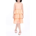 thumbnail image 2 of PRINCESS GIRL'S WOVEN TOP PEACH, 2 of 5