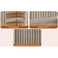 thumbnail image 4 of VERDALAY Armario de baño con puerta corredera Armario de baño de 3 niveles Armario de madera Armario empotrado Armario flotante con un estante abierto para baño, aseo, dormitorio y cocina, 4 of 12