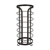 BROOKSTONE Bronze Toilet Paper Holder, Freestanding, Modern Design, Holds Mega Rolls