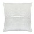 thumbnail image 4 of Delara Contemporary Gray Cotton Euro Shams, Standard/Queen (2 Count), 4 of 4