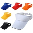 thumbnail image 2 of Women Men Adjustable Half-Head Sun Protection Visor Baseball Golf Sports Hat, 2 of 6