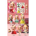 thumbnail image 7 of Magnetic Dress up Dolls - Girls Fun Mix and Match Play Magnetic Paper Dolls with 4 Themed Magnetic Costume Stickers for Creating Imaginative Birthday Gifts(Dessert Fairy), 7 of 7