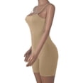 thumbnail image 6 of Clearance! Borniu Jumpsuits for Women, Round Neck Shoulder Sling Jumpsuit Solid Color Jumpsuit Shorts Tight Jumpsuit Overalls Women, Rompers for Women, Onesie for Women Clearance, 6 of 6