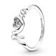 thumbnail image 1 of Plata de Ley 925, rojo, rosa, azul, verde, corazón, piedra, tamaño 6, 7, 8, 9, anillo de Margarita con copo de nieve, anillos, joyería fina de moda para boda para mujer, 1 of 5