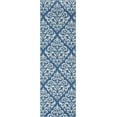 thumbnail image 2 of Nourison Grafix Damask Blue 2'3" x 7'6" Area Rug, (2x8), 2 of 5