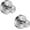 Brushed Nickel, variant on Matte Black Suction Cup Towel Hooks for Bathroom Glass Mirror | Stainless Steel Rustproof Wall Hangers with Damage-Free Twist Lock for Mirrors Tiles Windows