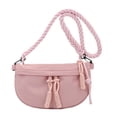 thumbnail image 1 of Bolso Pecho para Mujer Bolso Cintura Sólido Informal Lona para Correr Bolso para Senderismo (rosa), 1 of 9