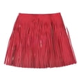 thumbnail image 1 of Unique Bargains 2 Yards 12 Inch Faux Leather Fringe Trim Tassel Fringe for Sewing, Red, 1 of 6