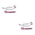 thumbnail image 2 of Qarigey Herramienta de de lentes de contacto para hombres y mujeres, juego de varillas de pinzas, Kit de removedor de insertador de Rosado 2piezas, 2 of 6