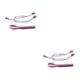 thumbnail image 1 of Vogacara Herramienta de de lentes de contacto Juego de varillas de pinzas Kit de removedor de insertador antiarañazos de viaje Rosado 2piezas, 1 of 6