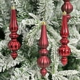 thumbnail image 6 of Christmas Ornaments Set Conical Shape Shatterproof Shine Plastic Christmas Ball Finial Drop Christmas Ornaments Xmas Hanging Pendants Christmas Tree Ornament, 6 of 9