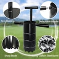 thumbnail image 6 of CEORPER Light Weight Steel Golf Hole Cutter Portable Hole Digger With Detachable Handle for Outdoor Backyard, Lawn, Garden, 6 of 13