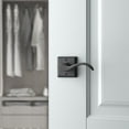 thumbnail image 3 of Baldwin Reserve Hdcurrtsr112 Half Dummy Right Hand Curve Lever Handle and Traditional Square Rose Venetian Bronze Finish Handle, 3 of 7