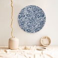 thumbnail image 5 of Kdxio Paisley4 Bone China Decorative Plate Ceramic Decorative Plate for Home Office Wall Stand Decorative Plates for Home Bedroom-8in, 5 of 6