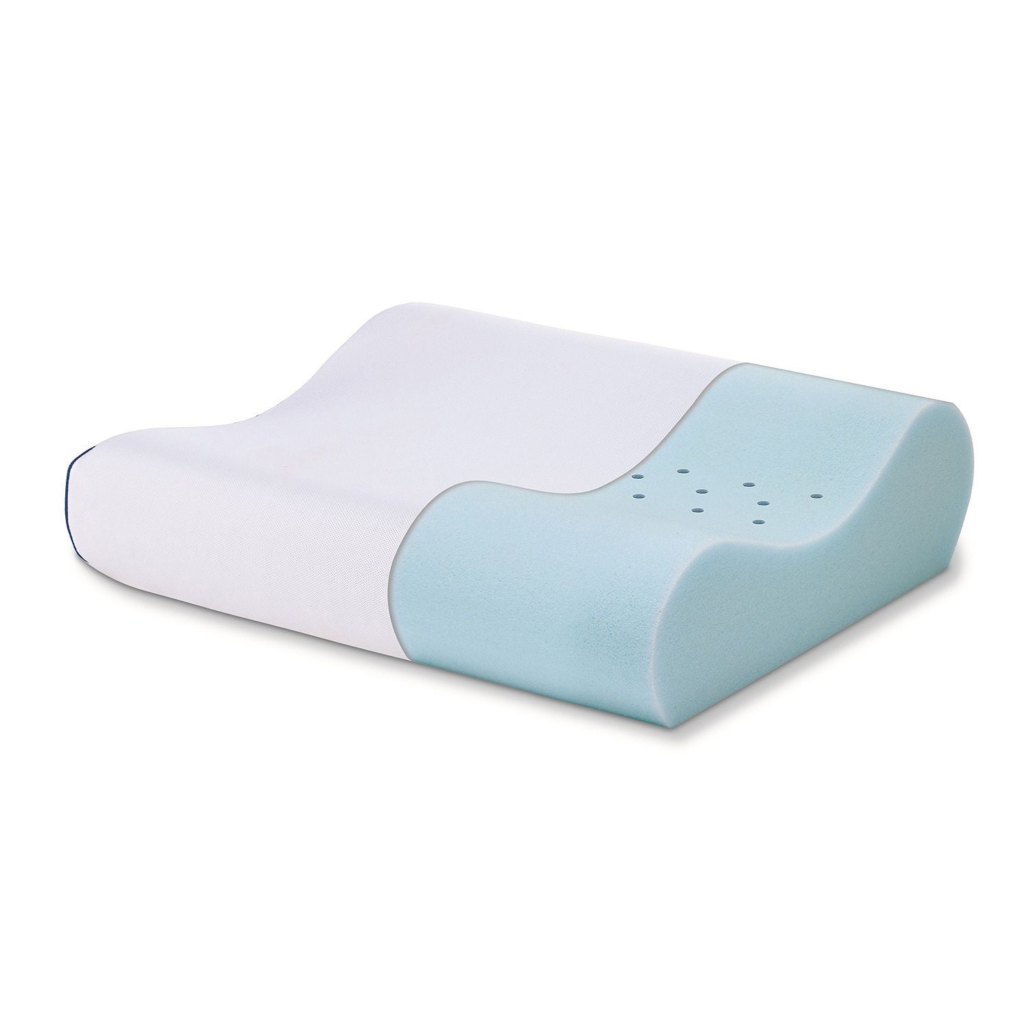 contour memory foam pillow