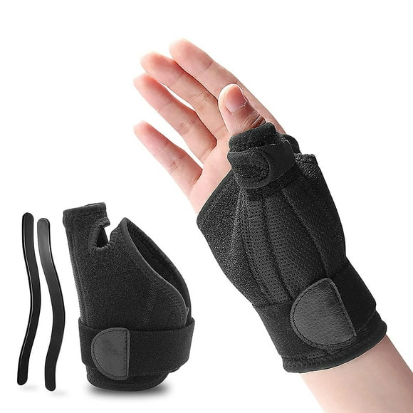 1 Pair Thumb Brace, Wrist Brace Wrist Support Thumb Splint for Men Women, Wrist/Hand/Thumb Stabilizer for Sprains Arthritis Tendonitis Carpal Tunnel Pain Relief Recovery