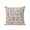 Brown, variant on Outdoor Pillows Waterproof, Blue Floral Bedding Throw Pillows with Insert for Couch Sofa Bed, Farmhouse Vintage Flower Leaf Botanical 18x18 Inch Pillowcases Decorative Camping Patio Pillow Set of 1