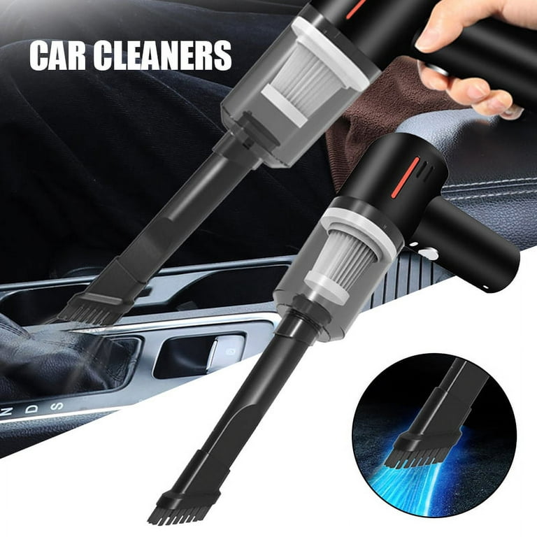 Baucatlan Car Vacuum with Powerful Suction, Portable Car Vacuum Cleaner  with 16.4 Ft Corded, 12V/150W/7500PA, Car Cleaning Kit with Three-Layer  HEPA