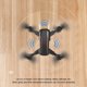 thumbnail image 5 of Drone Foldable USB Pista Vuelo 360 Grados Rolling Control Remoto Quadcopter Floting Aircraft Modo sin cabeza Regalo al aire libre Juguete 4K Cámaras duales Inevent EL022427-03B, 5 of 7