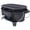 Black + Iron#04, variant on Portable Charcoal Grill for Camping and Tailgating, Oval Cast Iron Grill Outdoor with Tabletop Cast Iron Skillet - 100% Durable Iron, Small Hibachi Grill for Backyard BBQ and Picnic