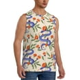 thumbnail image 2 of Kdxio Snake for Men's Muscle T-shirt,Sleeveless for Workout Running Athletic Gym Lounge Casual, 2 of 7