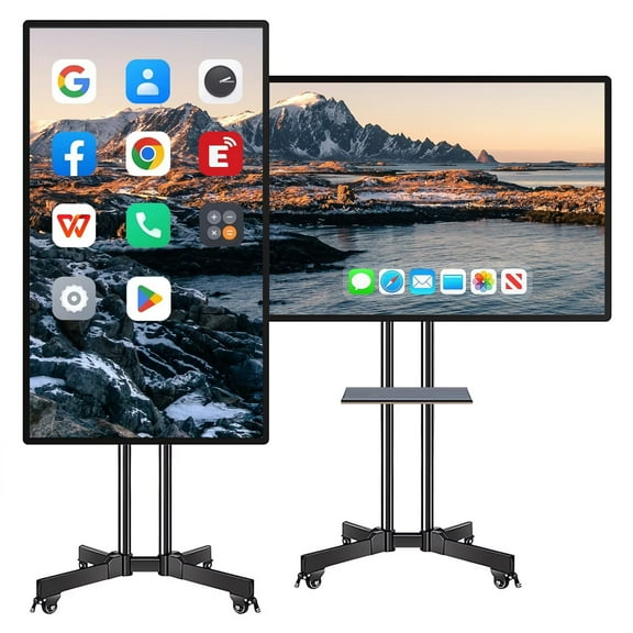 BELNET Smart Board 49" Interactive Pro Dual System Reverse Control for University Labs, Classroom and Office(Include Wall Mount)