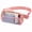 Pink, variant on Garnen Clear Fanny Pack Stadium Approved Bag, Clear Crossbody Bag for Stadium Events Concerts Gameday, Clear Belt Bag with Adjustable Strap, Pink