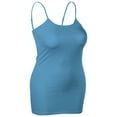 thumbnail image 2 of Essential Basic Women's Basic Casual Long Camisole Cami Top Regular and Plus Sizes, 2 of 4
