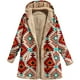thumbnail image 1 of Puntoco, chaqueta con estampado Sexy para mujer, bolsillo corto para entrenamiento, manga larga, solapa, suelto, grueso, con capucha, abrigo informal, Tops, prendas de vestir, liquidación Puntoco Puntoco-1857, 1 of 4