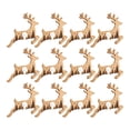 thumbnail image 6 of Lighted Wooden Christmas Reindeer Wall Decor Sign With LED Lights Hanging Ornament Fireplace Mantel Holiday Decoration, 6 of 7