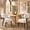 Beige-(Brown Leg), variant on Memoryfield Dining Chairs Set of 2, Modern Upholstered Armless Chairs, Dining/Kitchen/Living Room, Beige